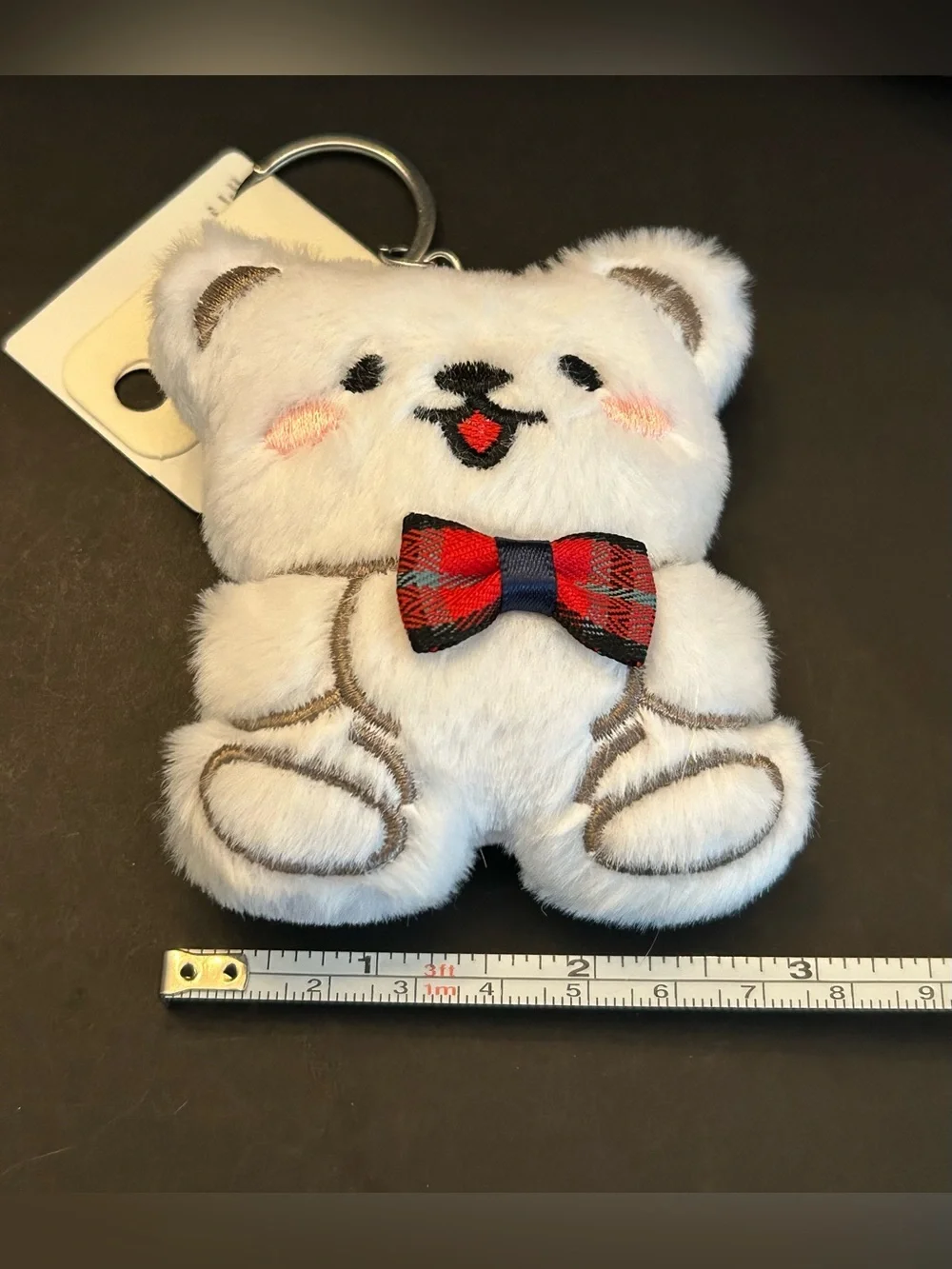 Plush & Soft Teddy Bear 🧸 Bag Charm Backpack Charm Keychain Choice of 4-Colors